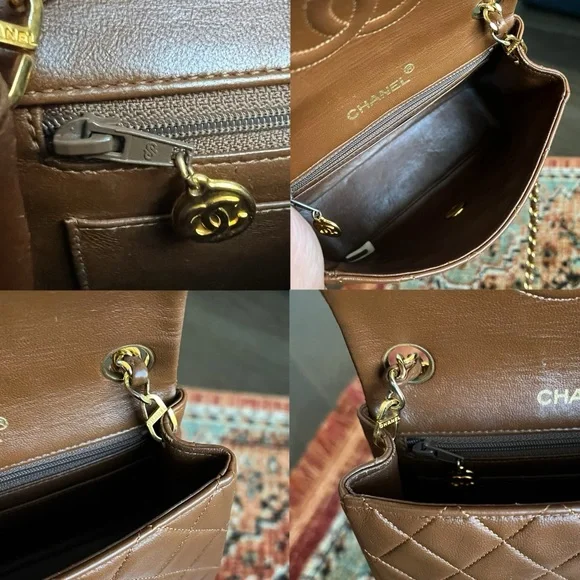 Chanel Classic Vintage Mini Square Flap Bag - Picture 9 of 10